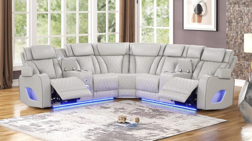 Fortuner Sectional in Ice