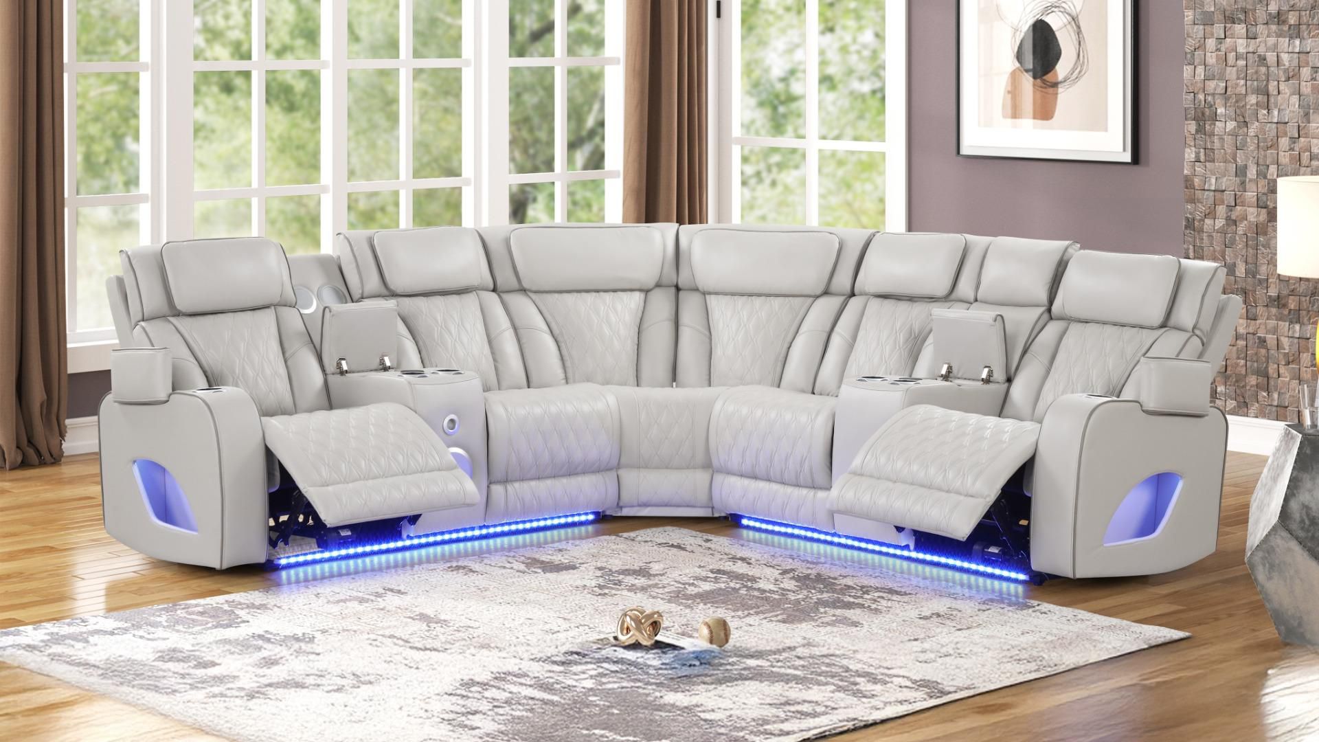Fortuner Sectional in Ice