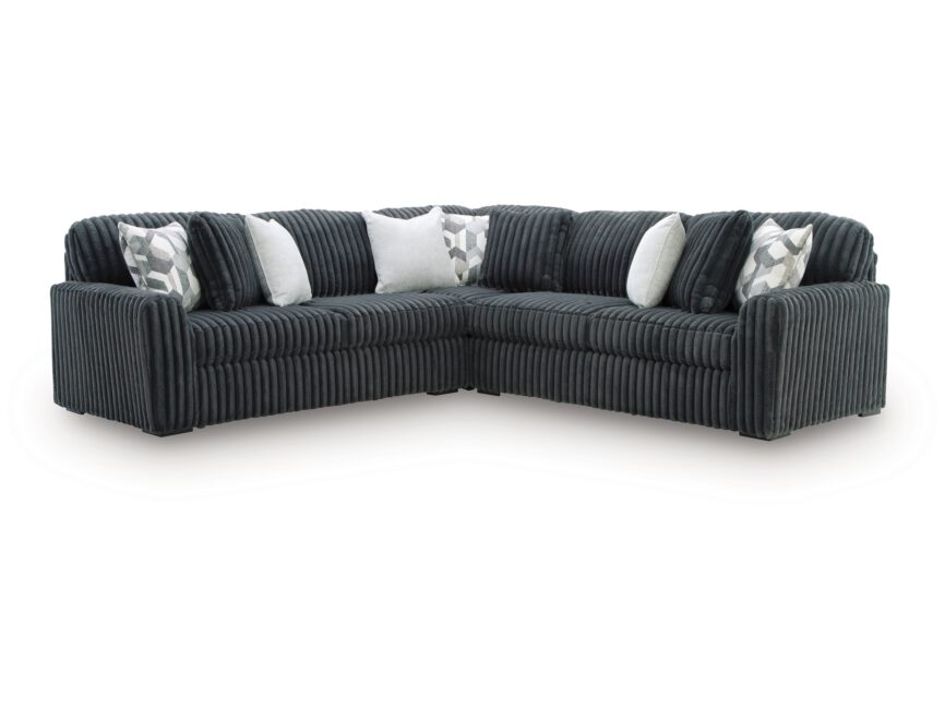 MIDNIGHT DOUBLE CHAISE 3 PCS
