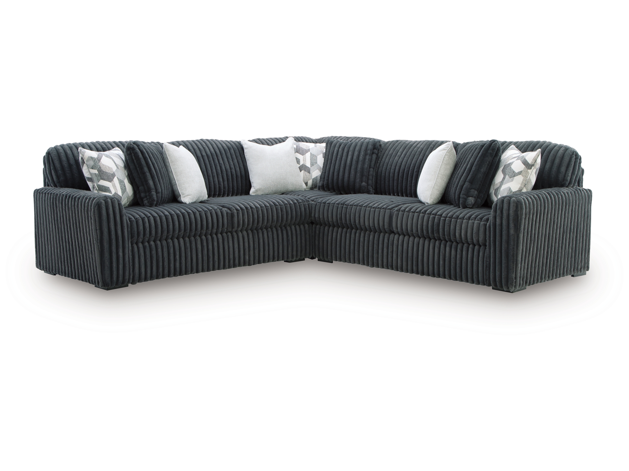 MIDNIGHT DOUBLE CHAISE 3 PCS
