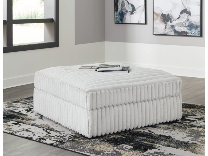 STUPENDOUS OVERSIZED ACCENT OTTOMAN