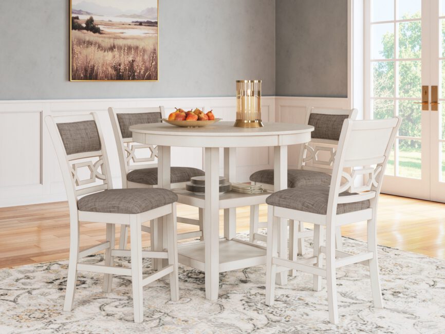 ERINBURG COUNTER TABLE SET 5 PCS