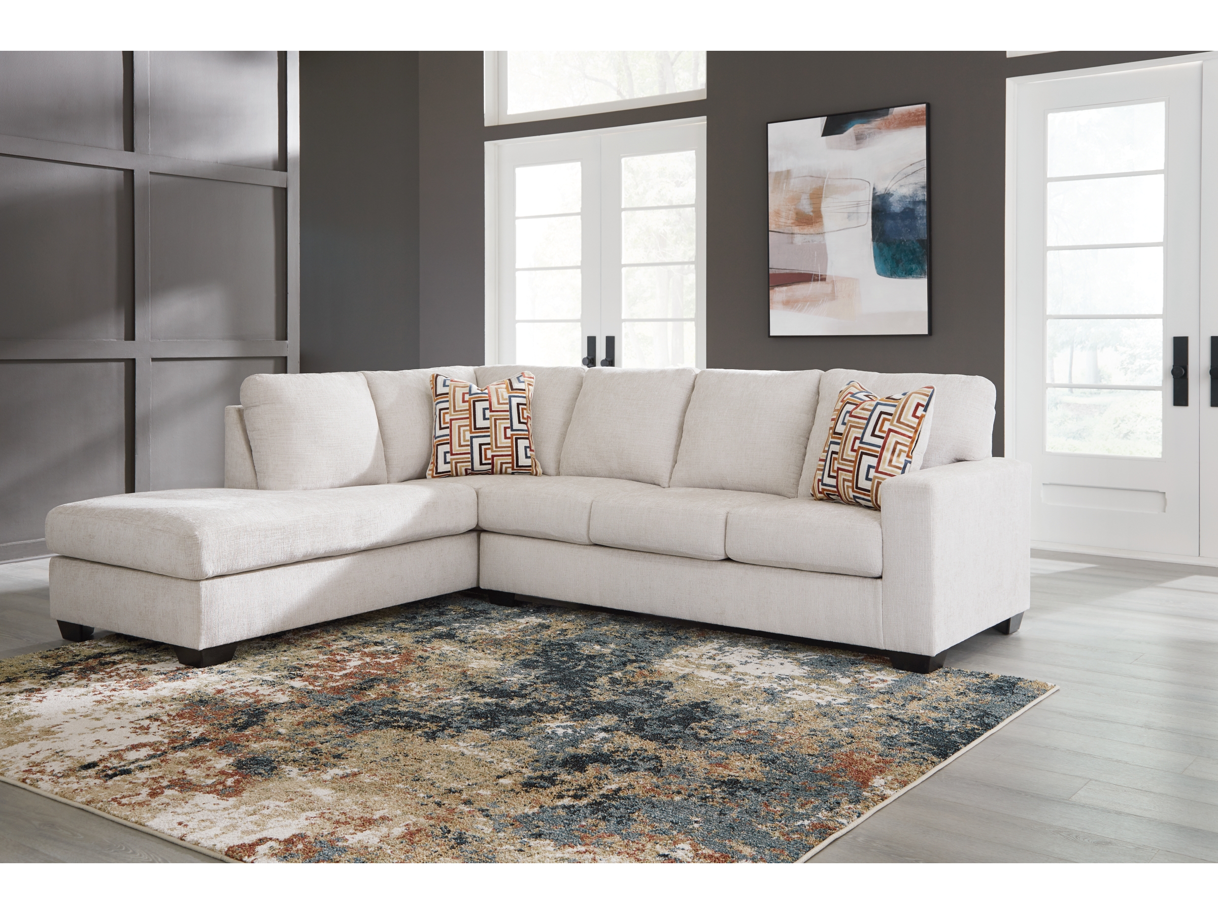 AVIEMORE 2-PIECE SECTIONAL WITH CHAISE BEIGE