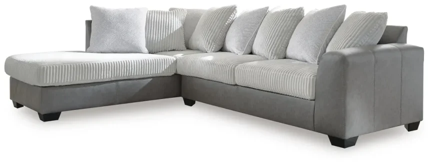 CLAIRETTE 2 PIECE SECTIONAL WITH CHAISE