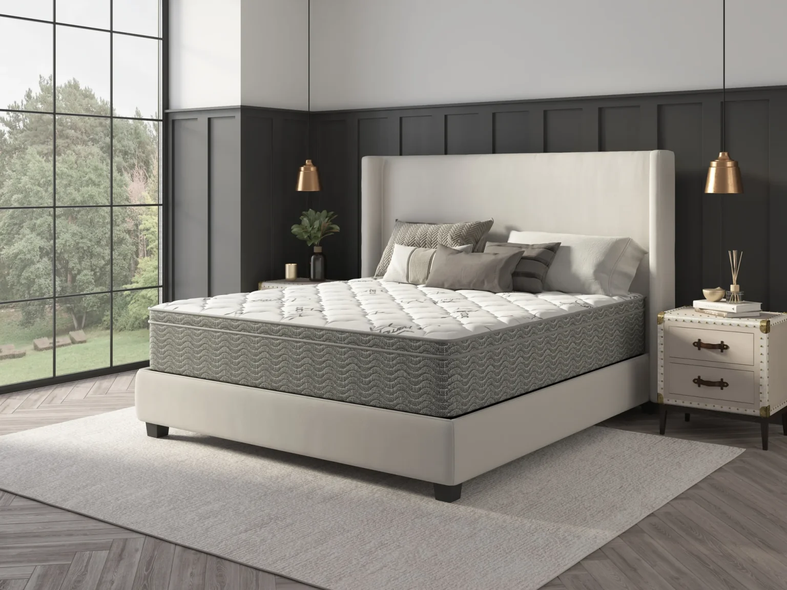 Capital Bedding 13 inch Pillow Puff euro top mattress